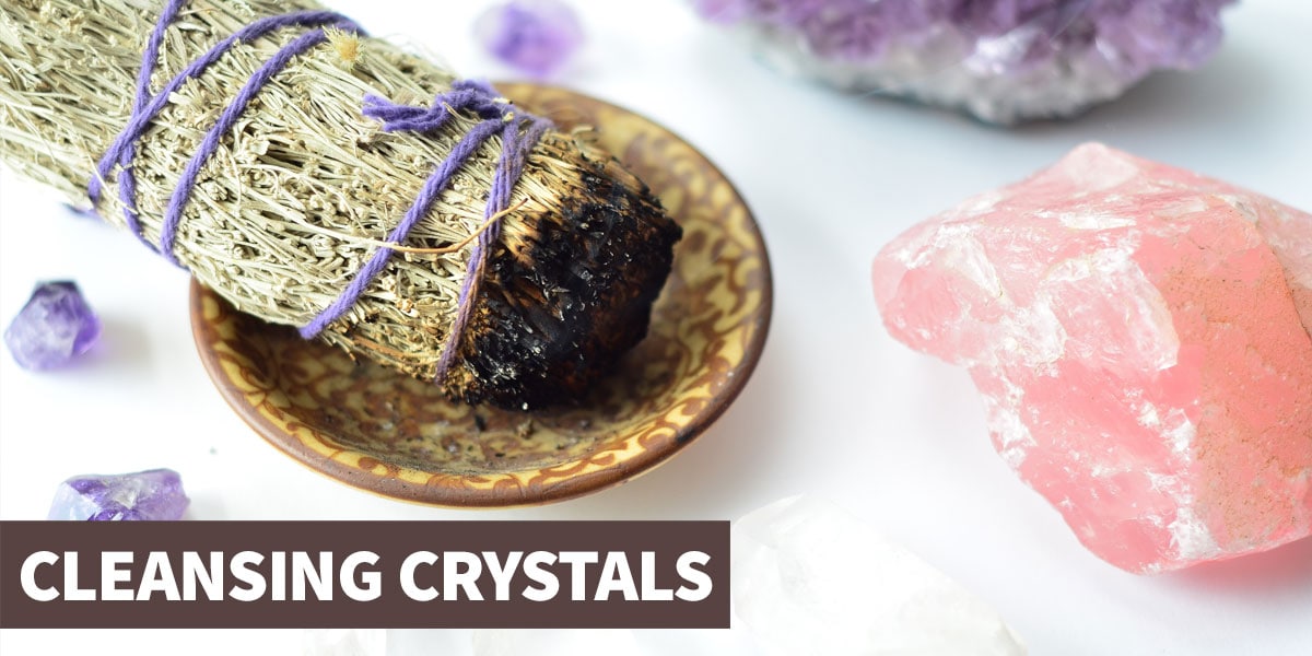 A guide to cleansing a healing crystal